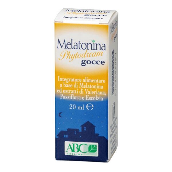 a.b.c. trading srl melatonina phytodream - gocce 20ml