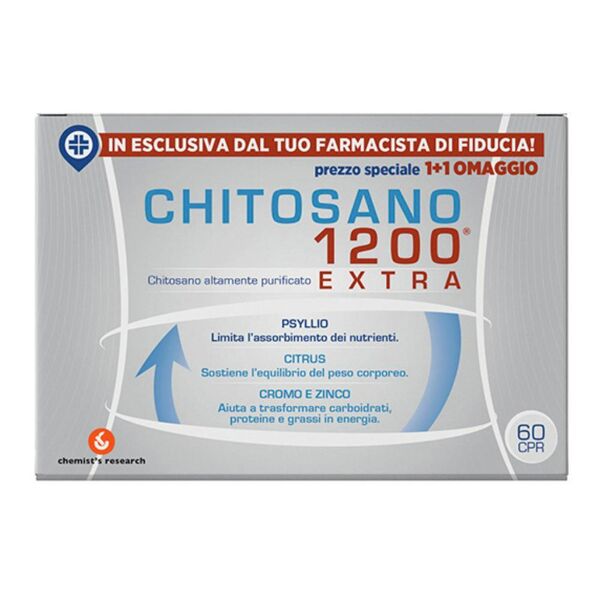 chemist's research srl chitosano 1200 60 cpr