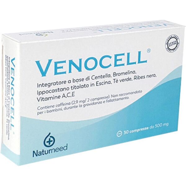 naturneed srl venocell integrat 30cpr 500mg