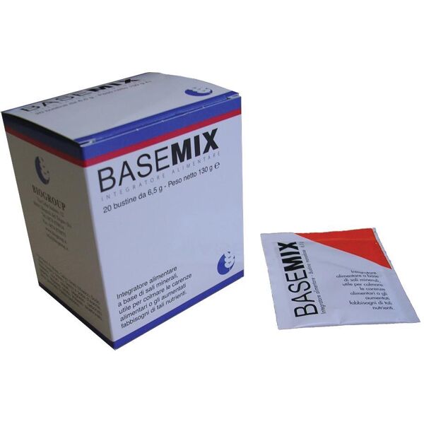 biogroup spa societa' benefit basemix 20 buste 6,5g