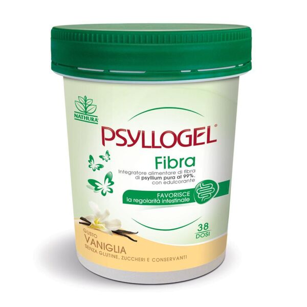 giuliani spa psyllogel fibra vaso 170g gusto vaniglia - integratore di fibre per la digestione