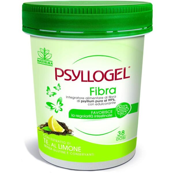 giuliani spa psyllogel fibra vaso 170g gusto tè al limone - integratore di fibre per una migliore digestione