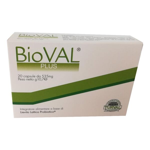 laboratori turval italia srl bioval plus 20 cps