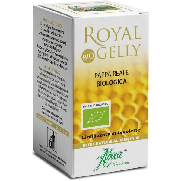 aboca spa societa' agricola aboca naturaterapia linea tono ed energia royalgelly pappa reale, 40 tavolette