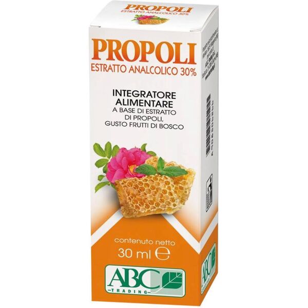 a.b.c. trading srl propoli 30% - estratto analcolico 30ml