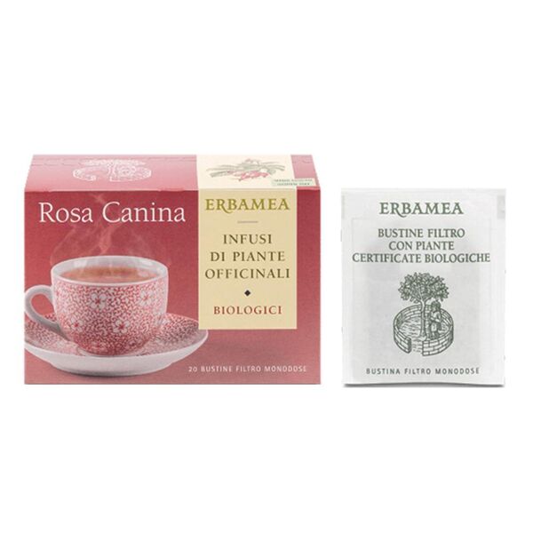 erbamea srl rosa canina - marca xyz - infuso antiossidante - 20 bustine filtro