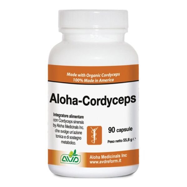 avd reform a.v.d. reform - aloha-cordycpeps 90 compresse, integratore a base di cordyceps per la tua salute