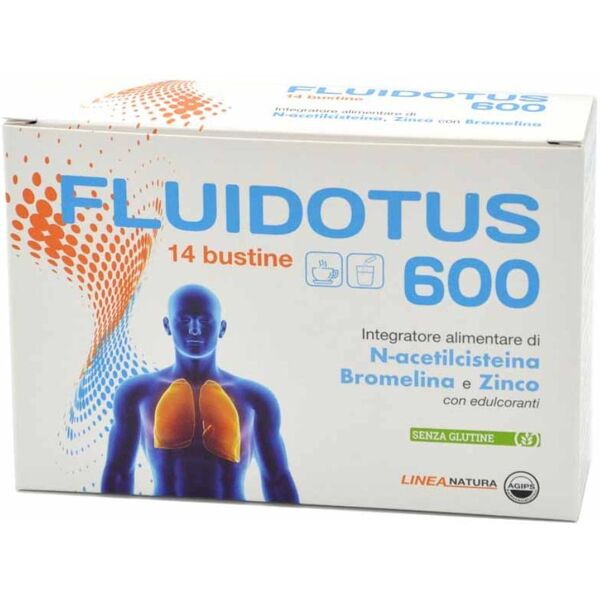 agips farmaceutici srl fluidotus 600 14buste