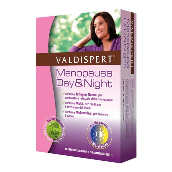 cooper consumer health it srl valdispert menopausa day & night 30 compresse giorno + 30 compresse notte