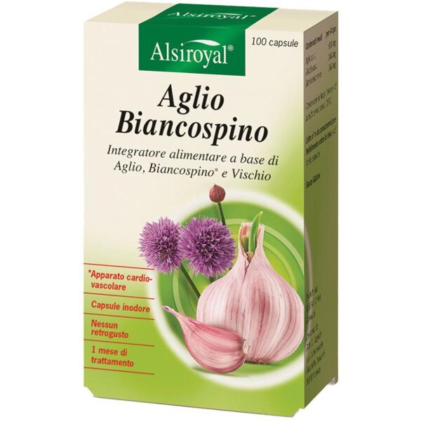 dott.c.cagnola srl aglio biancospino 100 capsule - integratore naturale per la salute del cuore