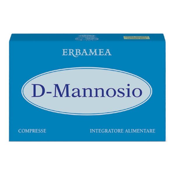 erbamea srl d-mannosio - integratore alimentare per problemi di cistite - 24 compresse