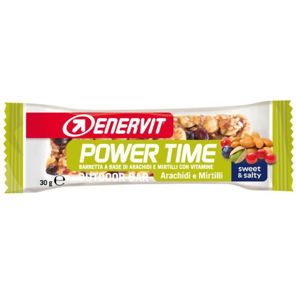 enervit power time arachidi e mirtilli barretta da 30 g