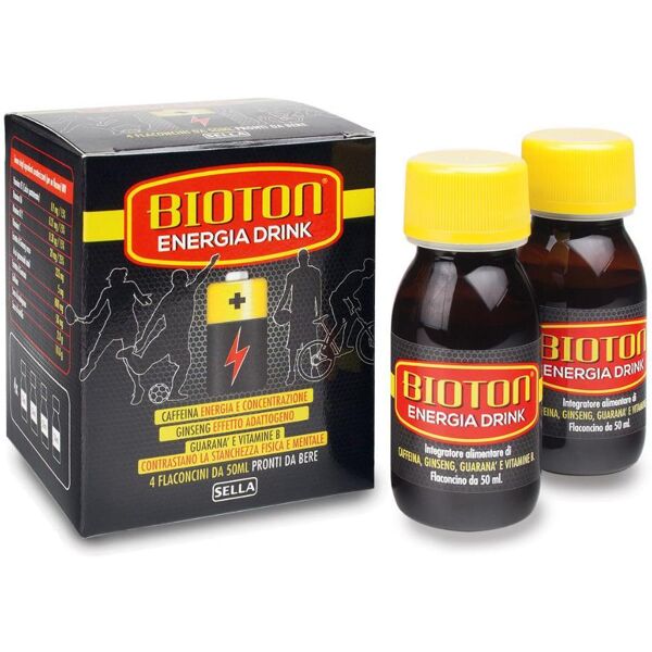 sella bioton energia drink 4x50 ml