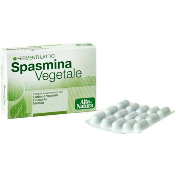 alta natura-inalme srl spasmina vegetale - 30 opercoli 500 mg