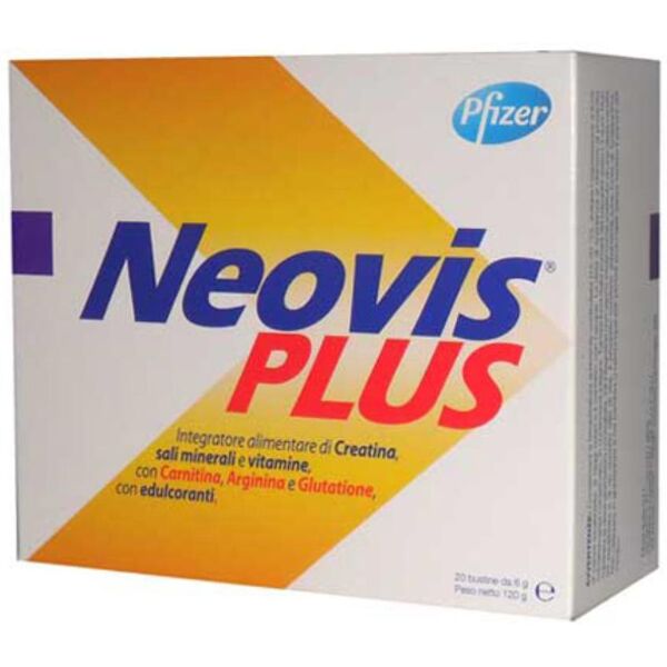 pfizer italia srl pfizer - neovis plus integr. creatina/vitamine/sali minerali 20bust.