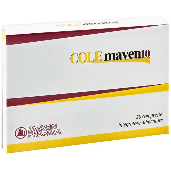 maven pharma colemaven monacolina 10 mg  20 cpr compresse