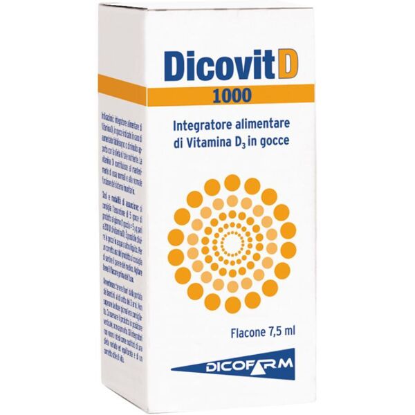 dicofarm spa dicofarm - dicovit d 1000 7,5ml