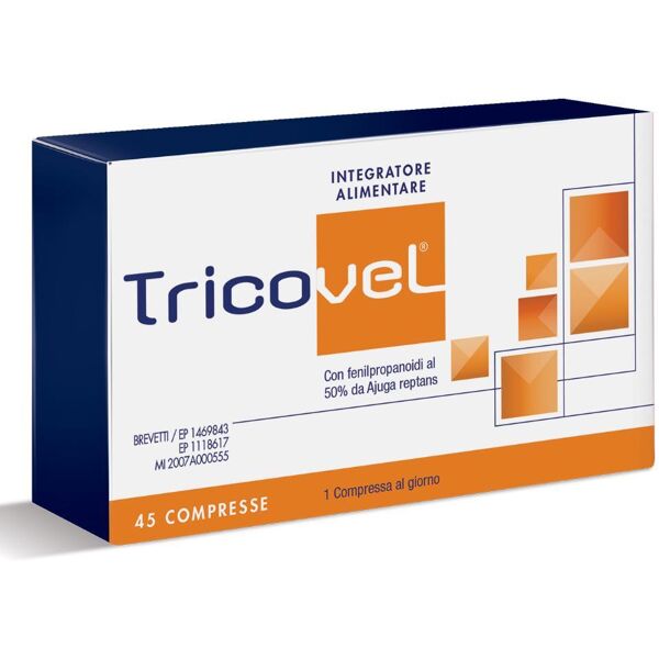 giuliani spa tricovel 45 compresse - integratore per capelli forti e sani