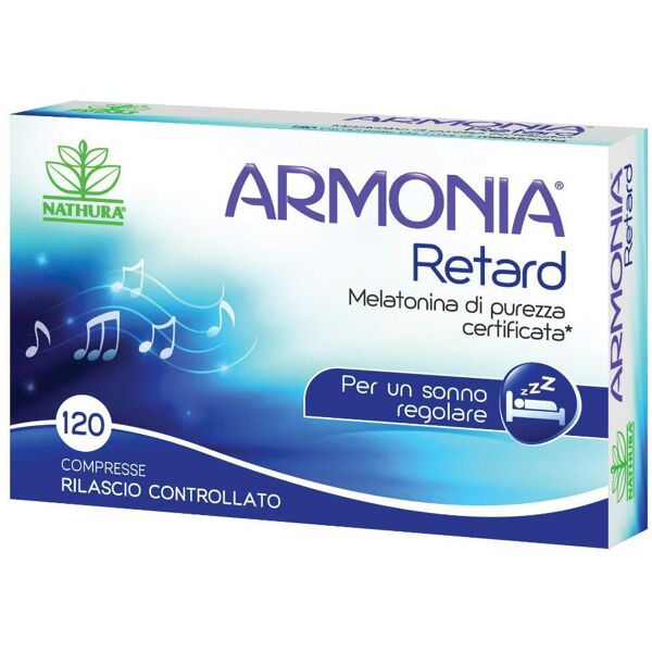 giuliani spa nathura armonia retard 1 mg 120 compresse melatonina