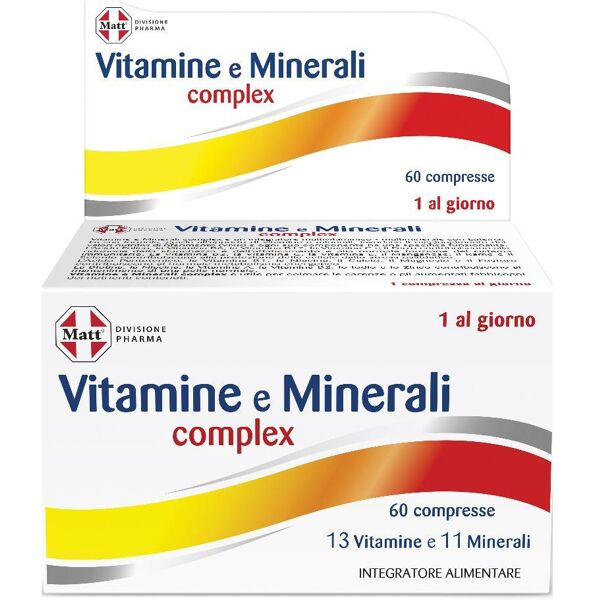 a&d spa gruppo alimentare diet matt pharma vit/min.cpx 60cpr