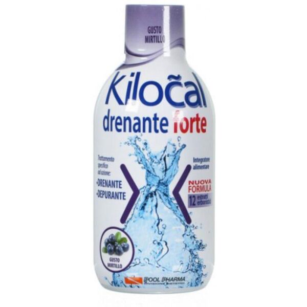 pool pharma srl kilocal dren ft mirtillo 500ml