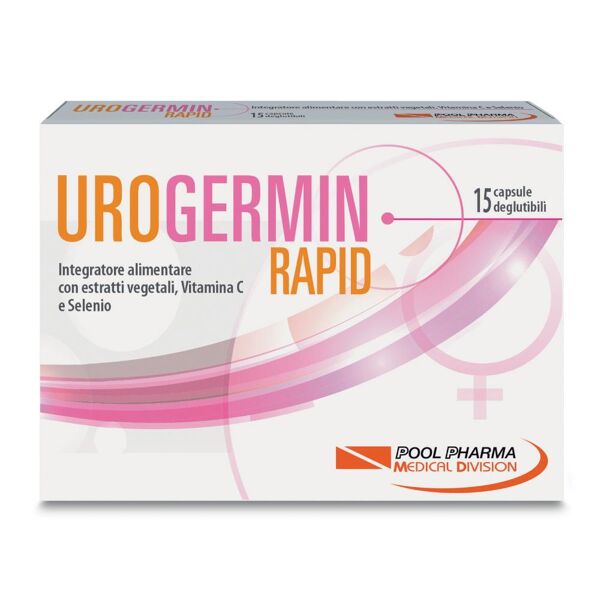pool pharma srl urogermin rapid 15 capsule deglutibili