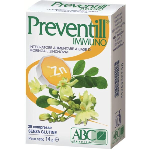 a.b.c. trading srl preventill immuno - 20 compresse