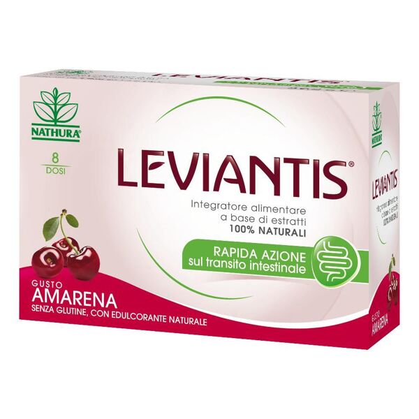 giuliani spa leviantis senza glutine gusto amarena 8 dosi / 16 buste