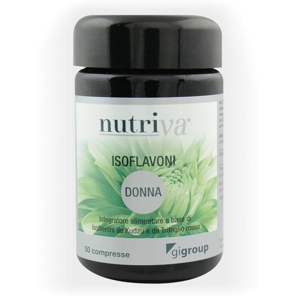 giuriati group srl giuriati - nutriva isoflavoni donna 50 cpr 600mg