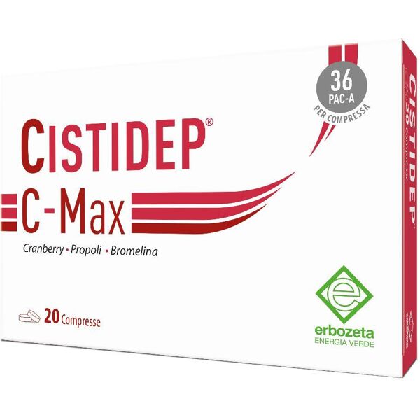 erbozeta spa cistidep c-max - 20 compresse