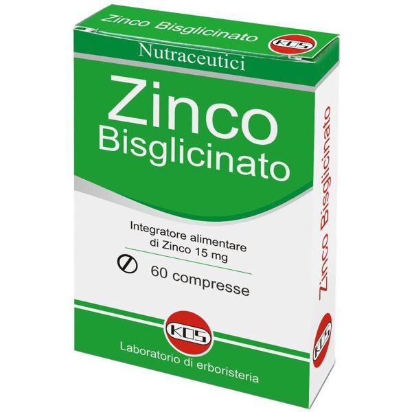 KOS Srl ZINCO BISGLICINATO 60CPR