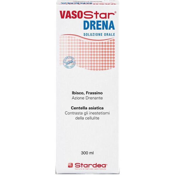 stardea vasostar drena - integratore alimentare ad azione drenante 300 ml