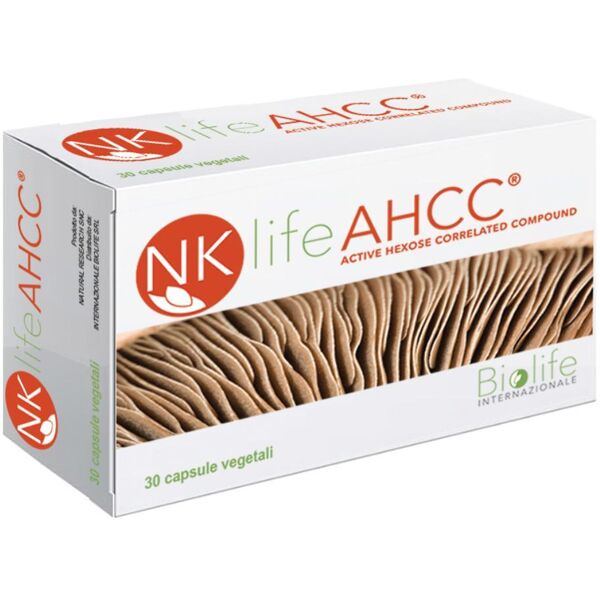 nutraceutica biolife srl nklife ahcc 30cps