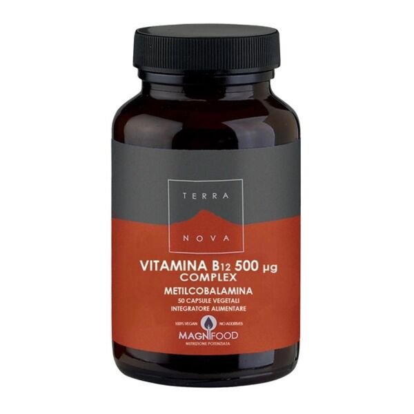 forlive srl terranova complesso di vitamina b12 50 capsule vegetali, integratore alimentare