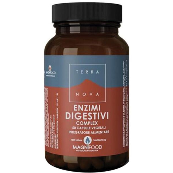 forlive srl terranova complesso di enzimi digestivi: integratore per la salute digestiva