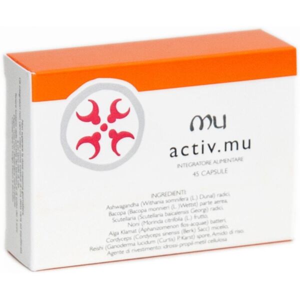 mu srl activ mu 45 capsule - integratore multivitaminico per il benessere generale