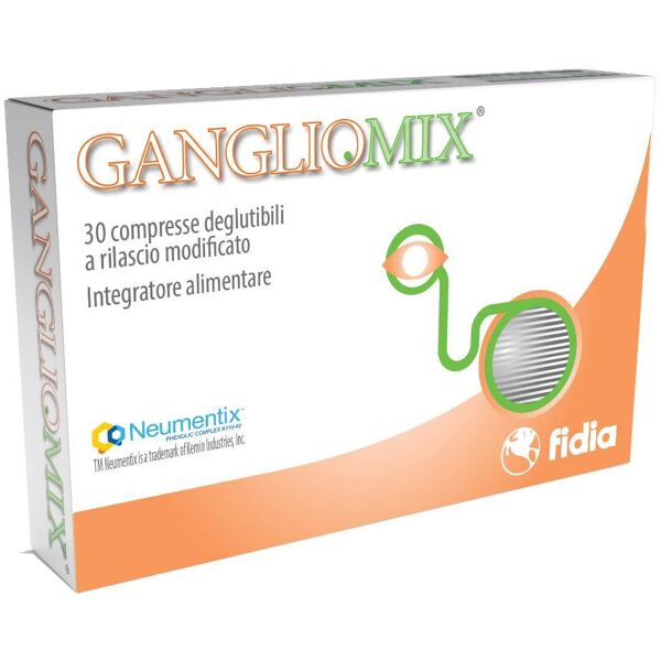 sooft italia gangliomix - integratore di menta, coleus e vitamine b - 30 compresse