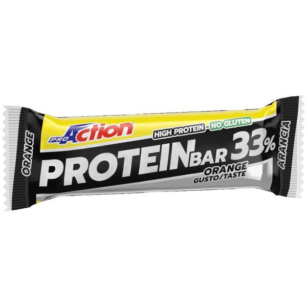 proaction protein bar arancia 33% 50g