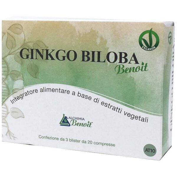 alchimia benoit srl ginko biloba benoit 60cpr