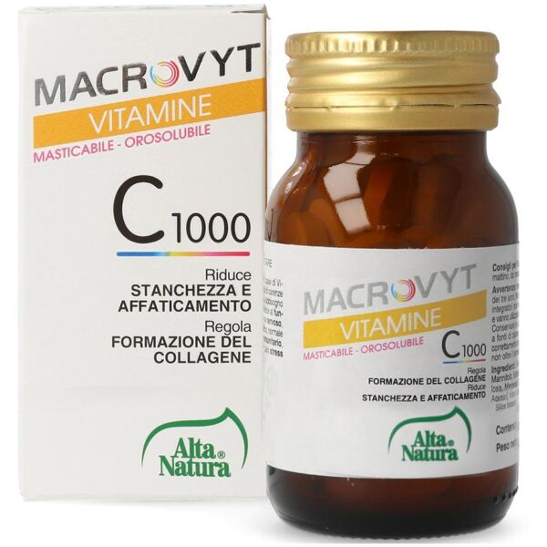 alta natura-inalme srl macrovyt vitamina c - 1000 orosolubile 30 compresse