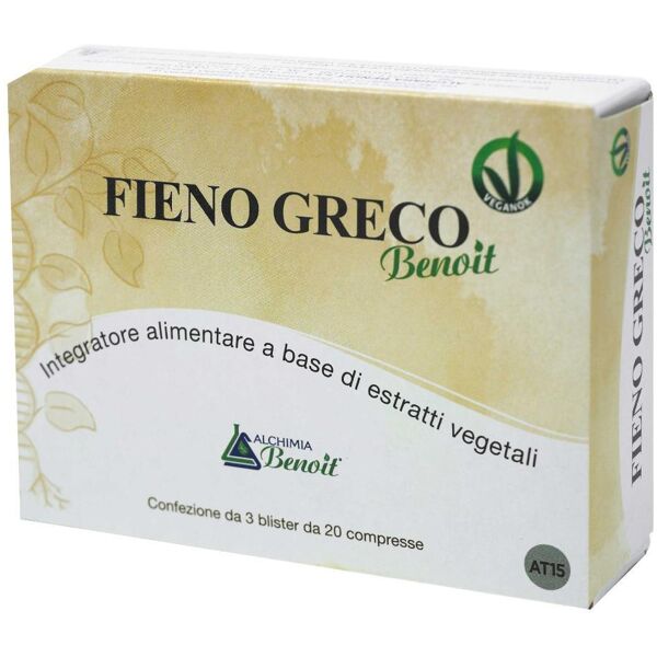 alchimia benoit srl fieno greco benoit 60cpr