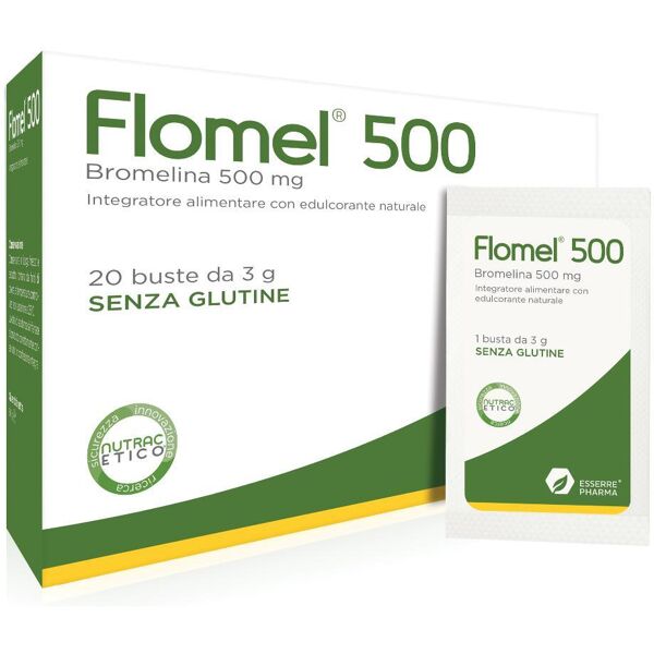 esserre pharma srl flomel*500 20 bust.3g