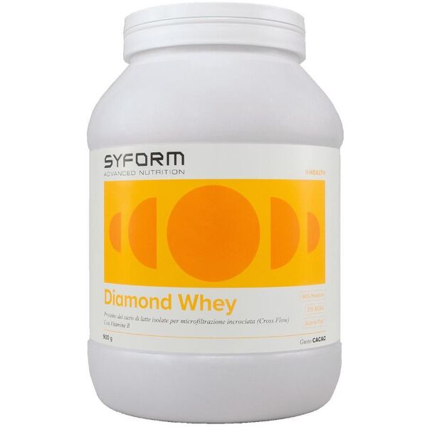 syform srl diamond whey cacao 500gr busta