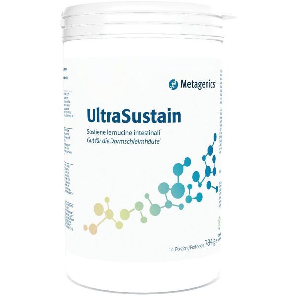 metagenics belgium ultrasustain - integratore alimentare indicato per favorire il benessere intestinale 784 g