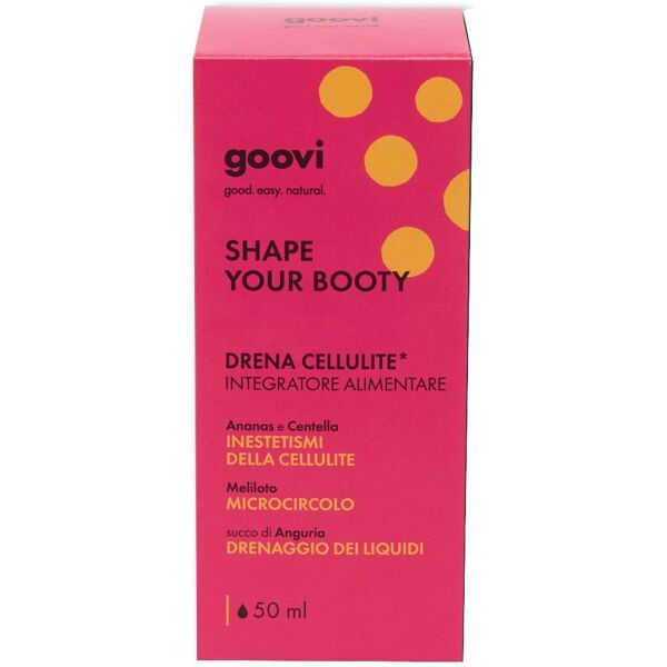 the good vibes company srl goovi shape your booty - drena cellulite 50 ml