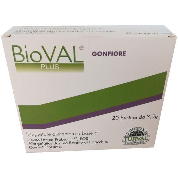 laboratori turval italia srl bioval plus gonfiore 20 bust.