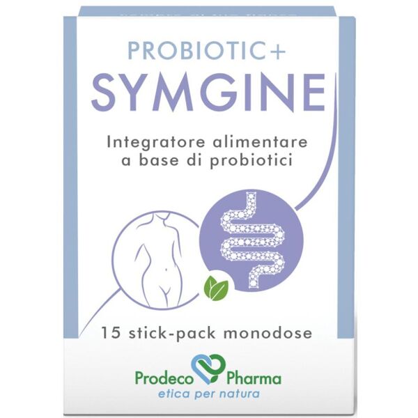 prodeco pharma srl gse probiotic+ symgine 15 stick pack - integratore probiotico vegan senza glutine