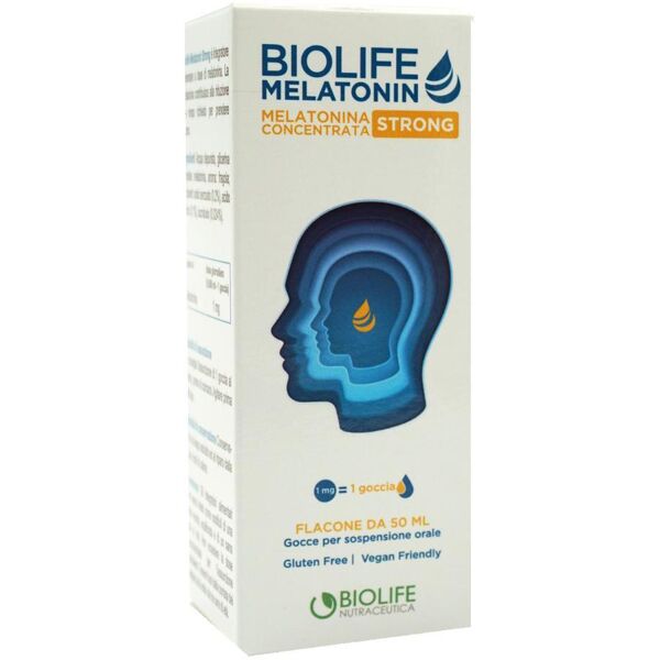 nutraceutica biolife srl biolife melatonin strong 50ml