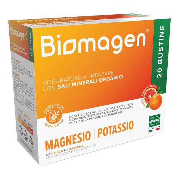 sofar biomagen 20 bustine - integratore digestivo naturale