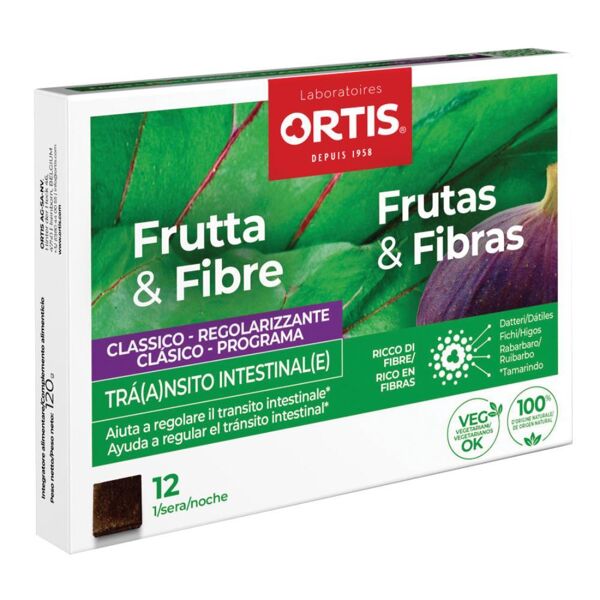 ortis lab. frutta & fibre classico 12cub